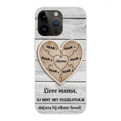Puzzelstuk - Gepersonaliseerd telefoonhoesje