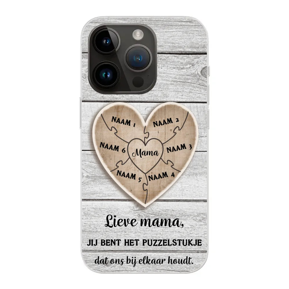 Puzzelstuk - Gepersonaliseerd telefoonhoesje