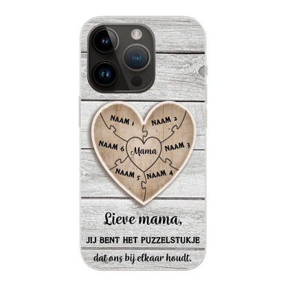 Puzzelstuk - Gepersonaliseerd telefoonhoesje
