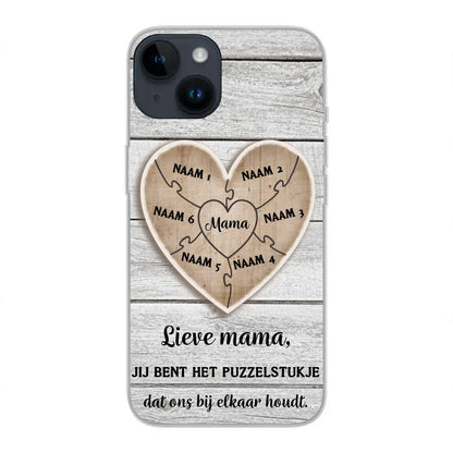 Puzzelstuk - Gepersonaliseerd telefoonhoesje