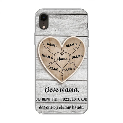 Puzzelstuk - Gepersonaliseerd telefoonhoesje