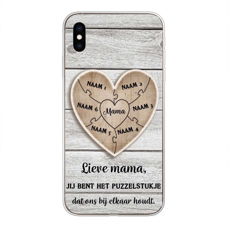 Puzzelstuk - Gepersonaliseerd telefoonhoesje