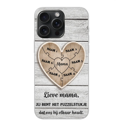 Puzzelstuk - Gepersonaliseerd telefoonhoesje