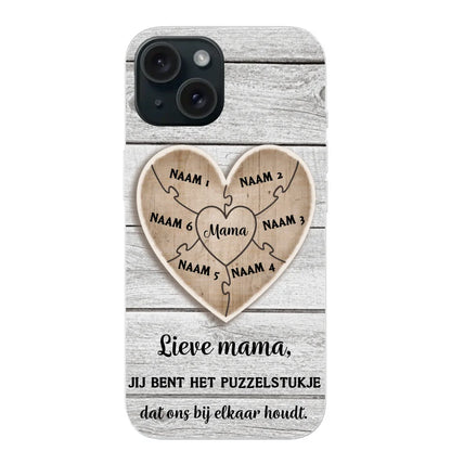 Puzzelstuk - Gepersonaliseerd telefoonhoesje