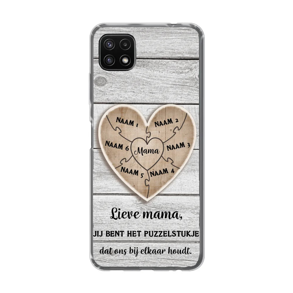 Puzzelstuk - Gepersonaliseerd telefoonhoesje