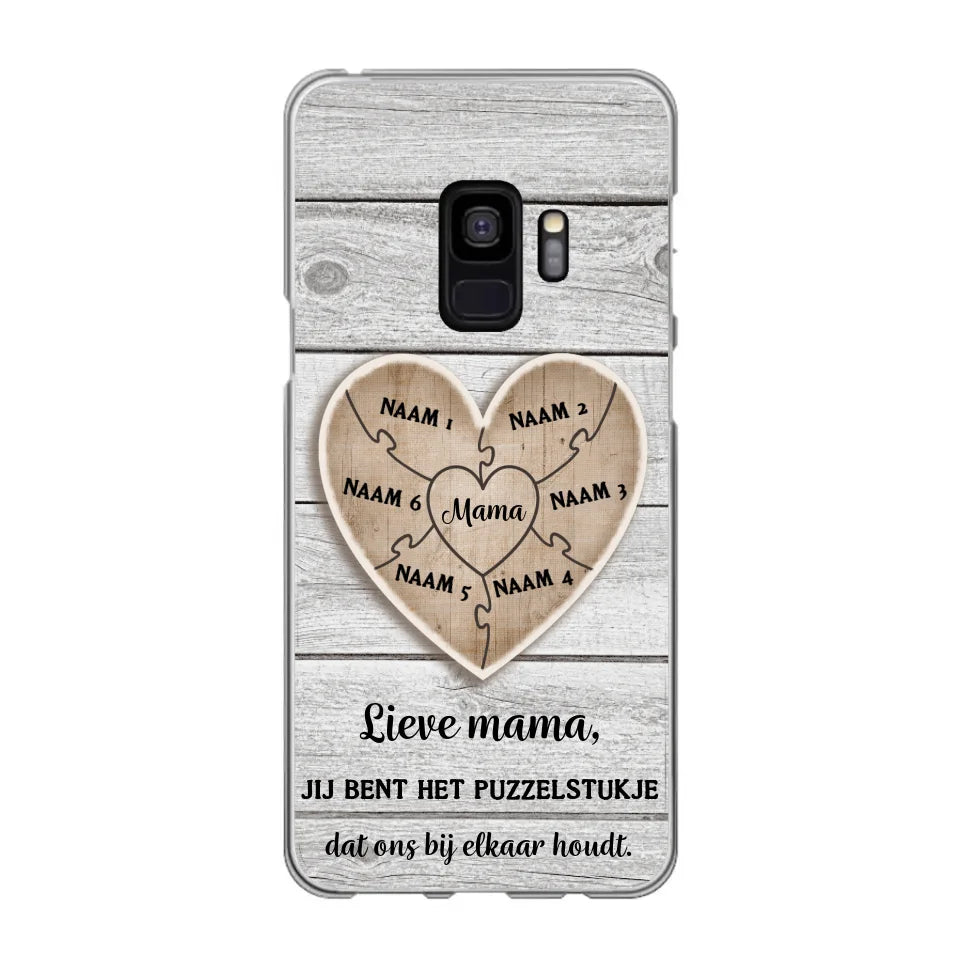 Puzzelstuk - Gepersonaliseerd telefoonhoesje