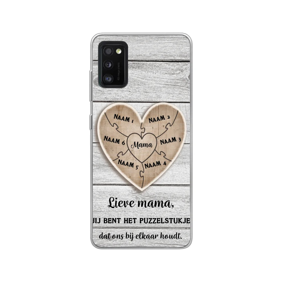 Puzzelstuk - Gepersonaliseerd telefoonhoesje