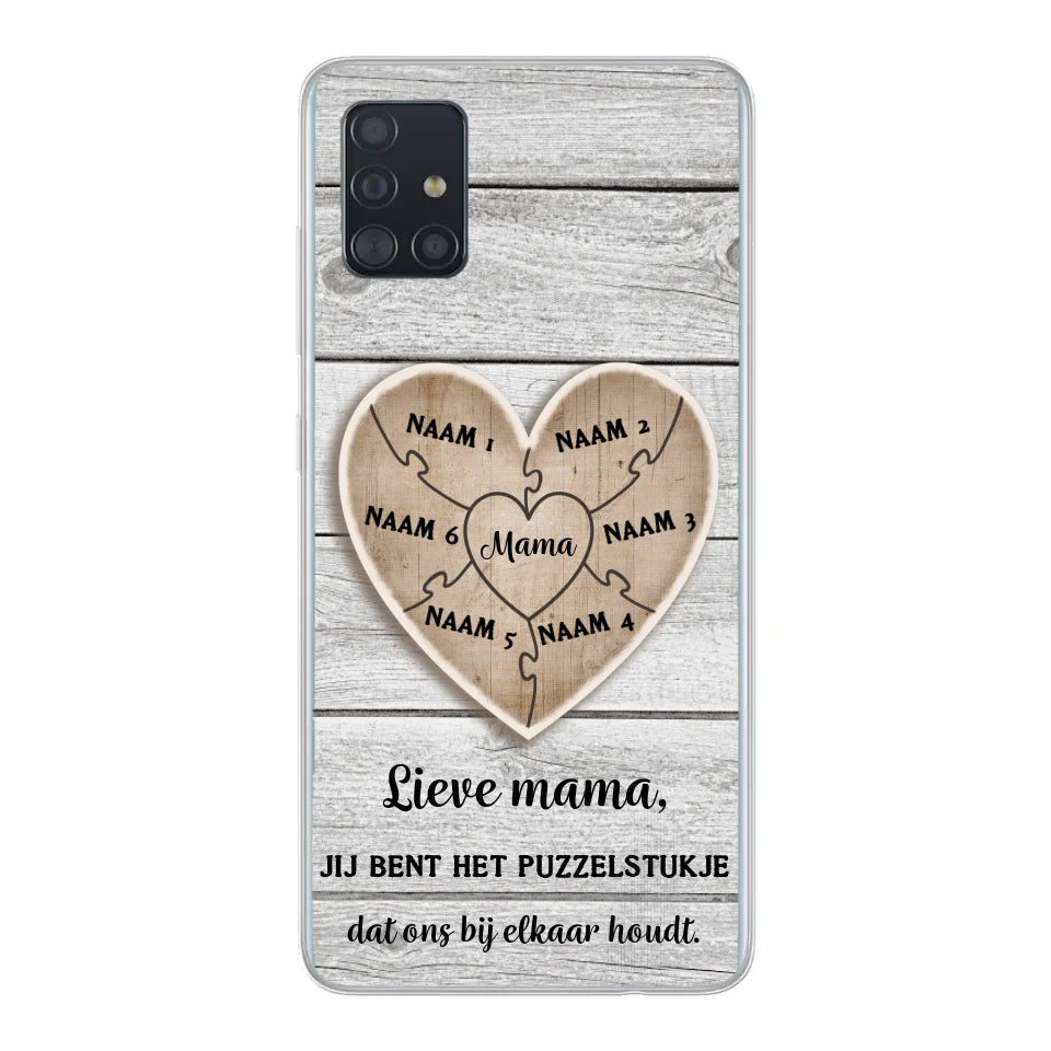 Puzzelstuk - Gepersonaliseerd telefoonhoesje