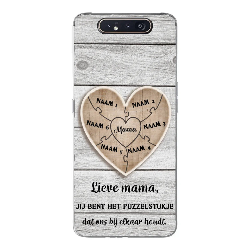 Puzzelstuk - Gepersonaliseerd telefoonhoesje