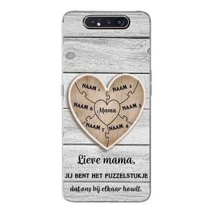 Puzzelstuk - Gepersonaliseerd telefoonhoesje