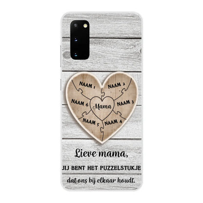 Puzzelstuk - Gepersonaliseerd telefoonhoesje