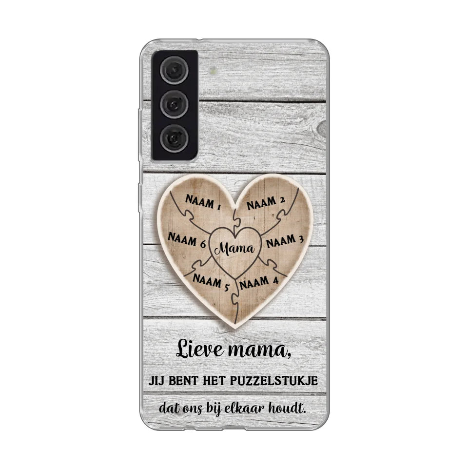 Puzzelstuk - Gepersonaliseerd telefoonhoesje