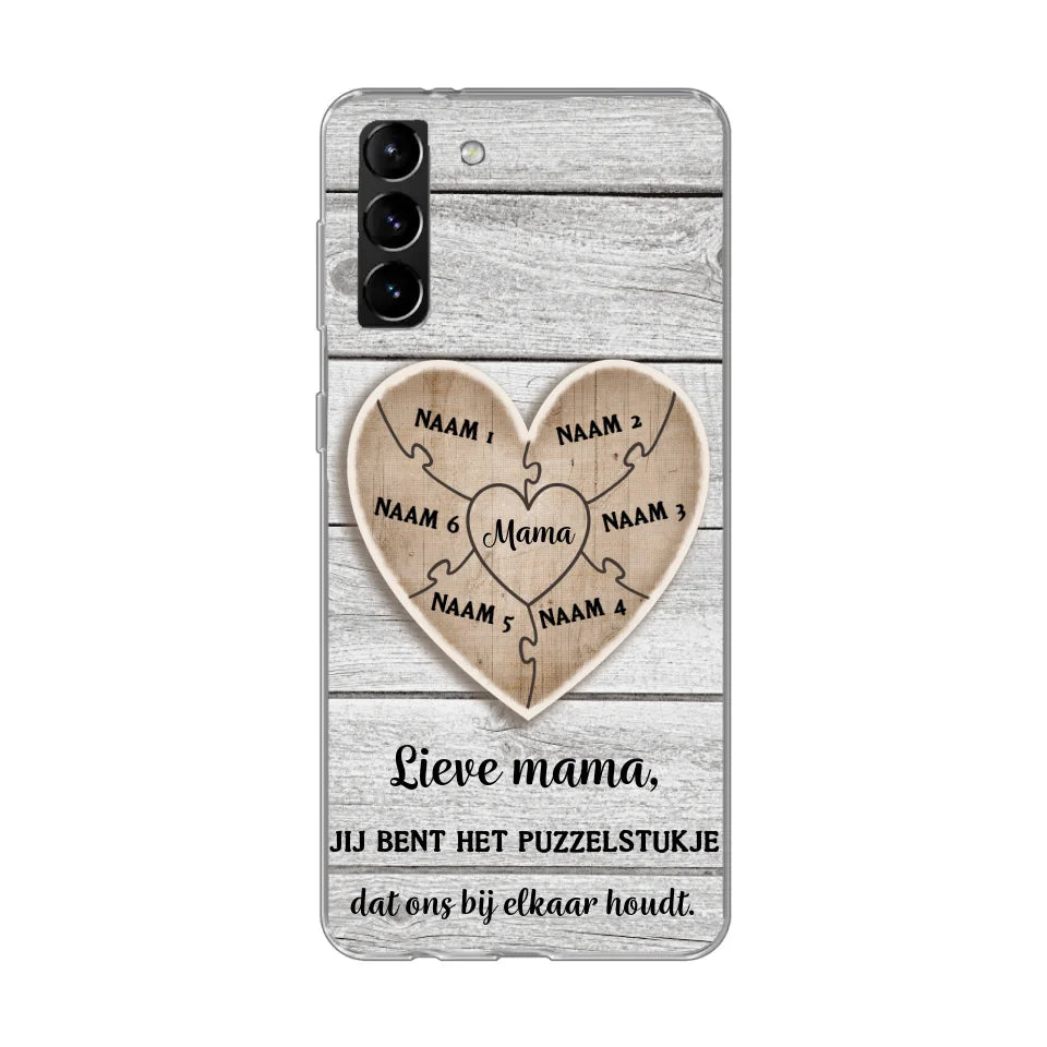 Puzzelstuk - Gepersonaliseerd telefoonhoesje
