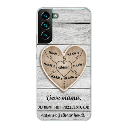 Puzzelstuk - Gepersonaliseerd telefoonhoesje