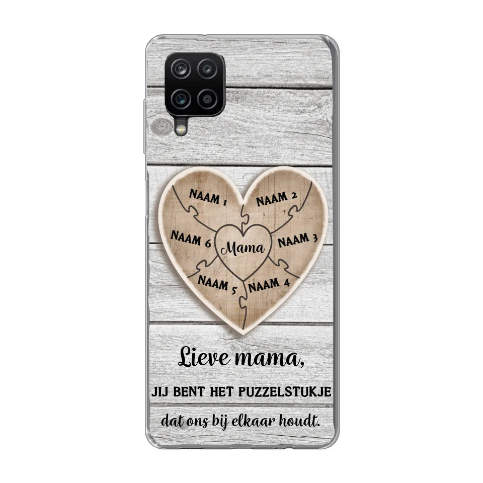 Puzzelstuk - Gepersonaliseerd telefoonhoesje