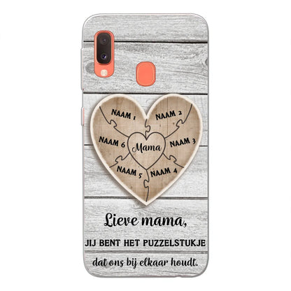 Puzzelstuk - Gepersonaliseerd telefoonhoesje