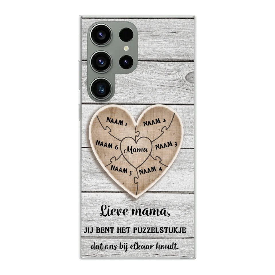 Puzzelstuk - Gepersonaliseerd telefoonhoesje