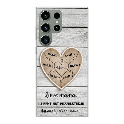Puzzelstuk - Gepersonaliseerd telefoonhoesje