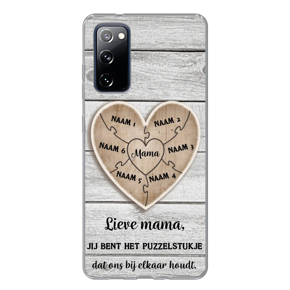 Puzzelstuk - Gepersonaliseerd telefoonhoesje