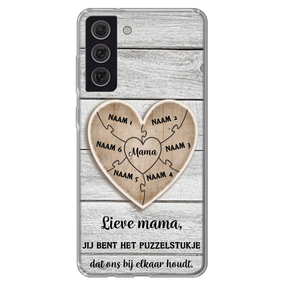 Puzzelstuk - Gepersonaliseerd telefoonhoesje
