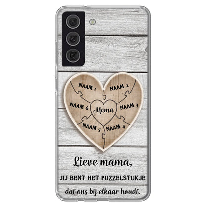 Puzzelstuk - Gepersonaliseerd telefoonhoesje
