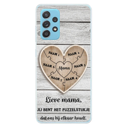 Puzzelstuk - Gepersonaliseerd telefoonhoesje