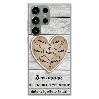 Puzzelstuk - Gepersonaliseerd telefoonhoesje