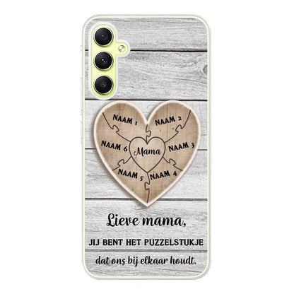 Puzzelstuk - Gepersonaliseerd telefoonhoesje