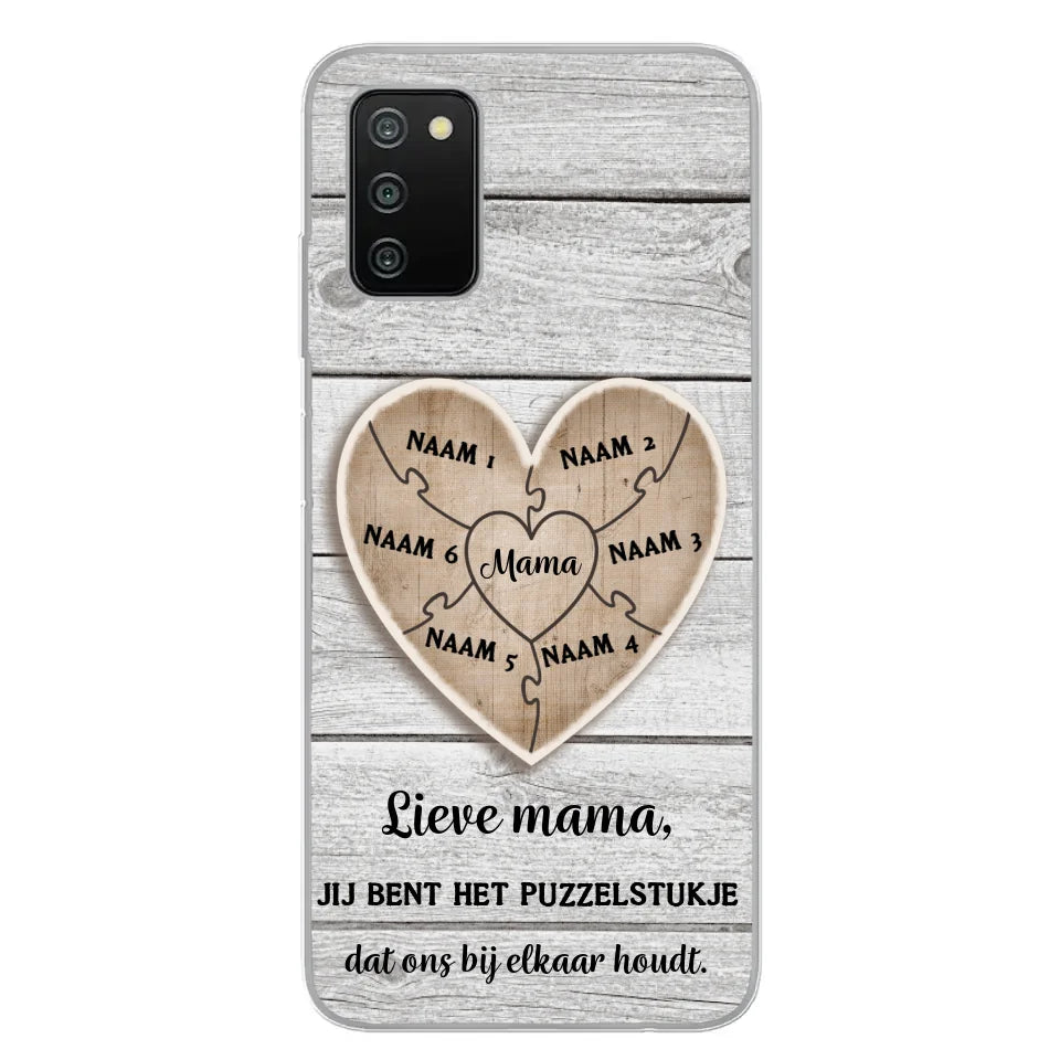 Puzzelstuk - Gepersonaliseerd telefoonhoesje
