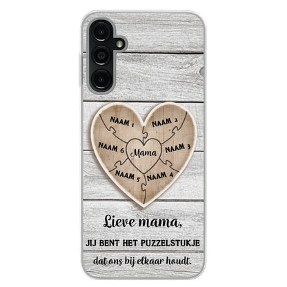 Puzzelstuk - Gepersonaliseerd telefoonhoesje