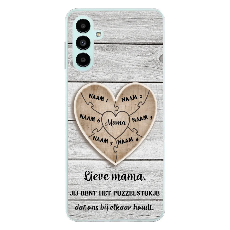Puzzelstuk - Gepersonaliseerd telefoonhoesje