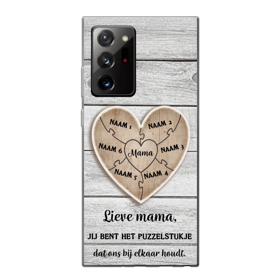 Puzzelstuk - Gepersonaliseerd telefoonhoesje
