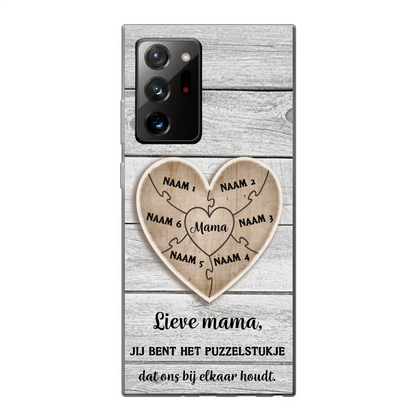 Puzzelstuk - Gepersonaliseerd telefoonhoesje
