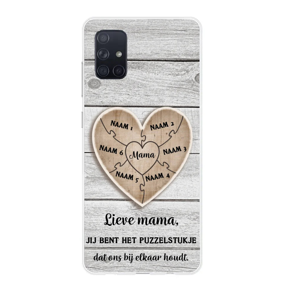 Puzzelstuk - Gepersonaliseerd telefoonhoesje