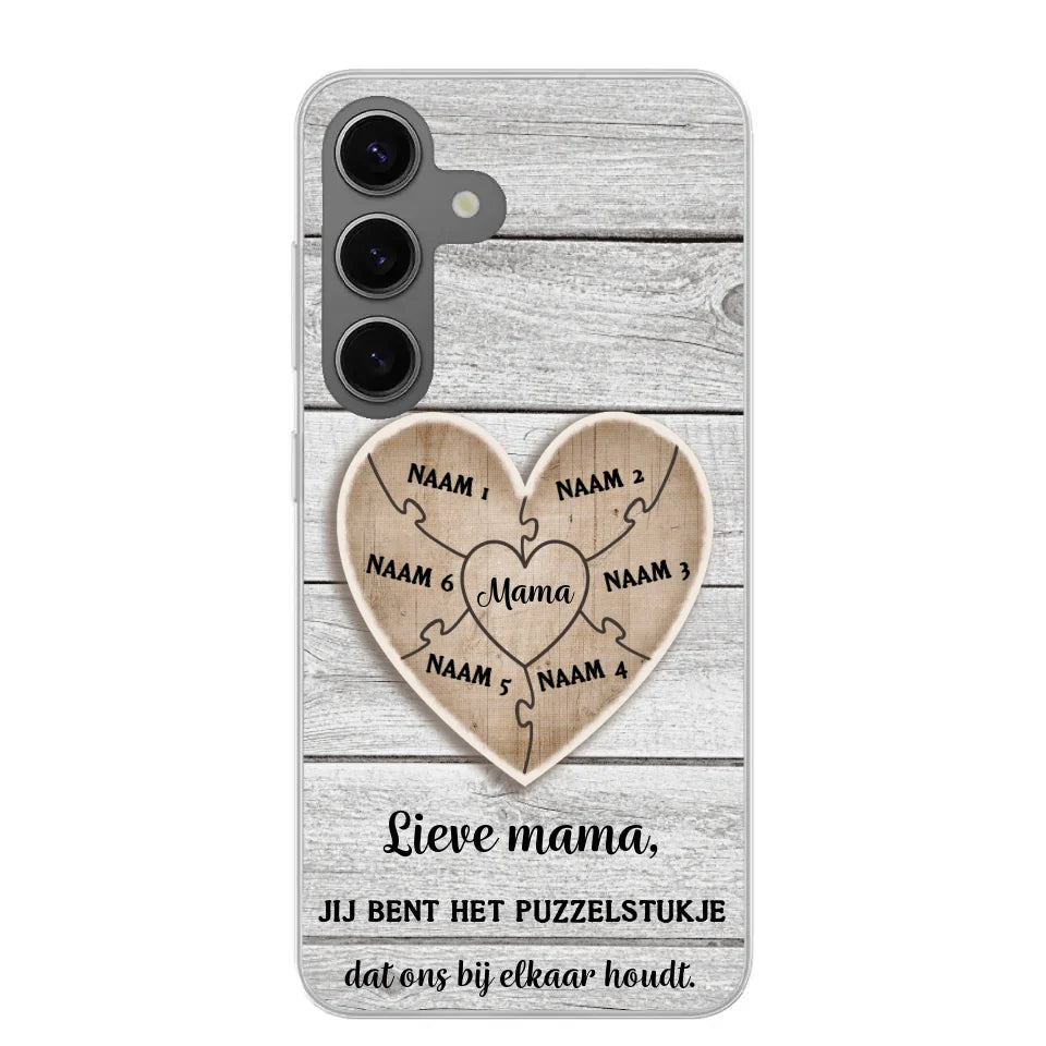 Puzzelstuk - Gepersonaliseerd telefoonhoesje