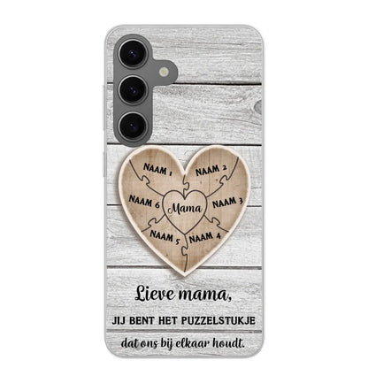 Puzzelstuk - Gepersonaliseerd telefoonhoesje