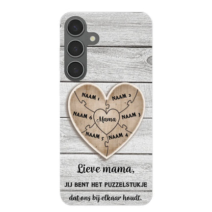 Puzzelstuk - Gepersonaliseerd telefoonhoesje