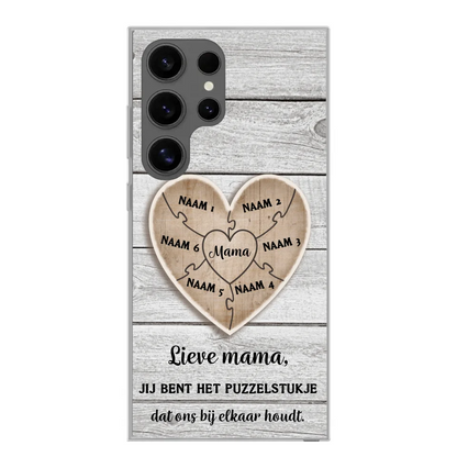 Puzzelstuk - Gepersonaliseerd telefoonhoesje