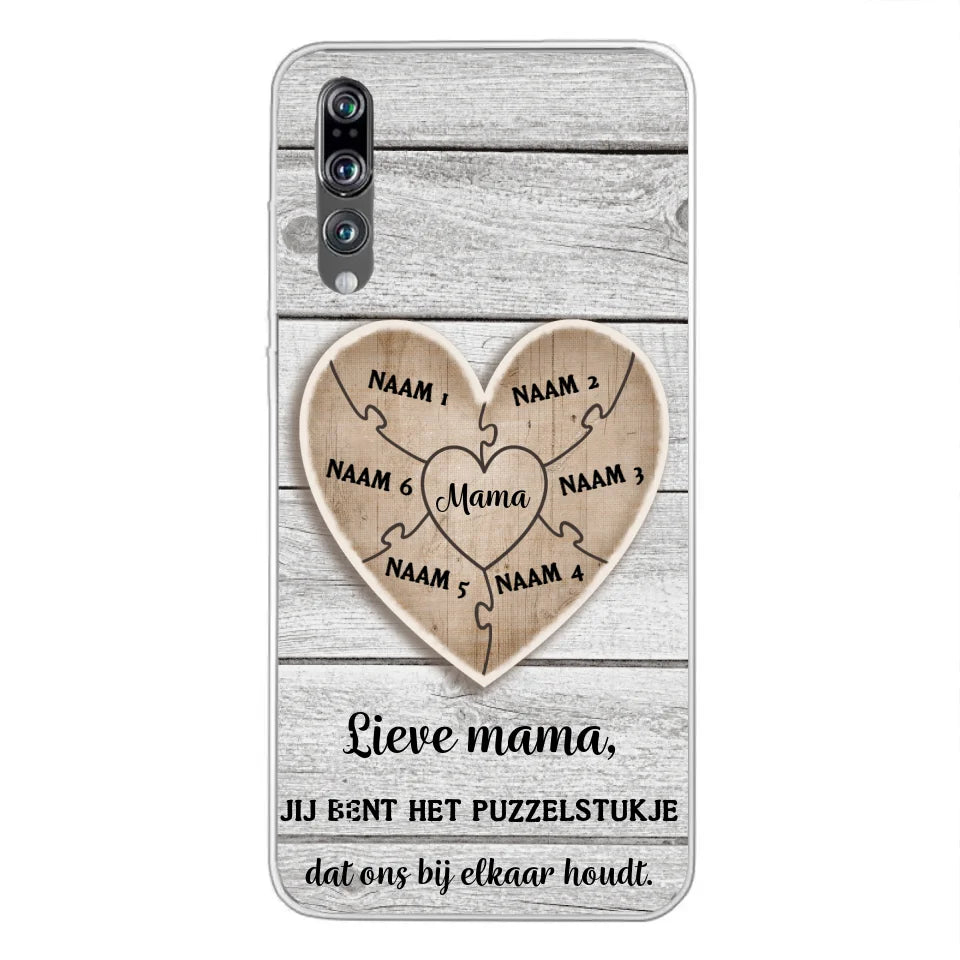 Puzzelstuk - Gepersonaliseerd telefoonhoesje
