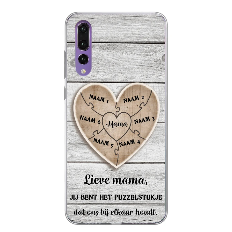 Puzzelstuk - Gepersonaliseerd telefoonhoesje
