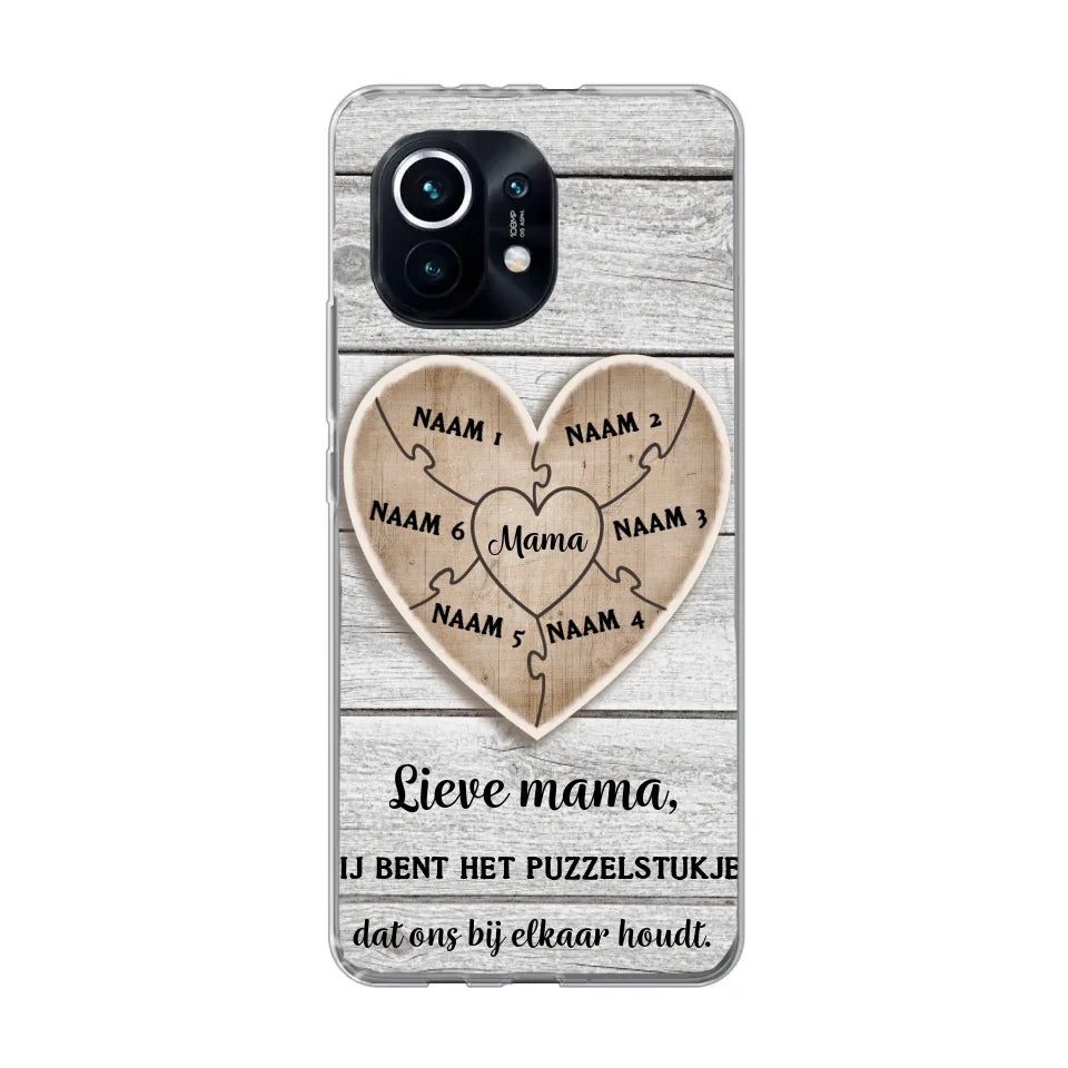 Puzzelstuk - Gepersonaliseerd telefoonhoesje