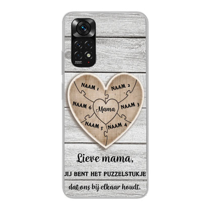 Puzzelstuk - Gepersonaliseerd telefoonhoesje
