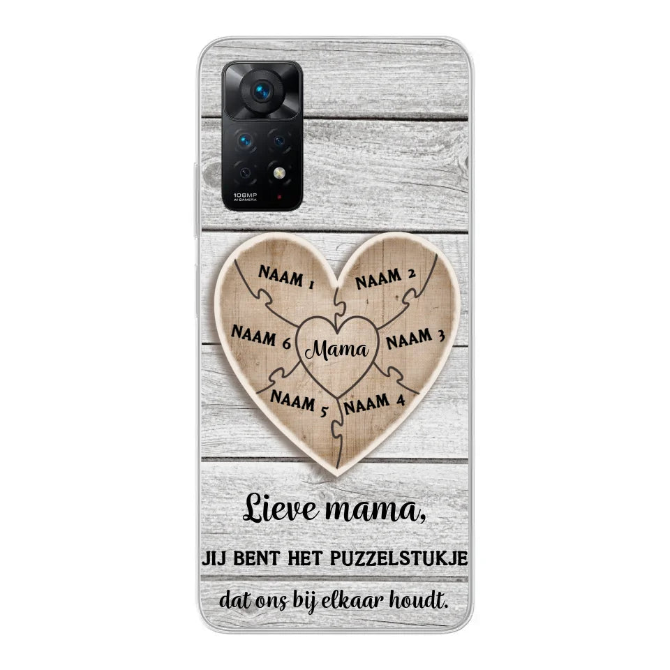 Puzzelstuk - Gepersonaliseerd telefoonhoesje