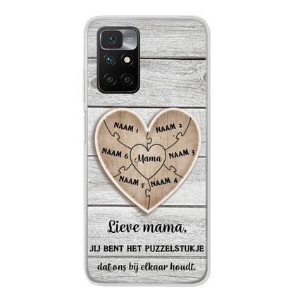 Puzzelstuk - Gepersonaliseerd telefoonhoesje