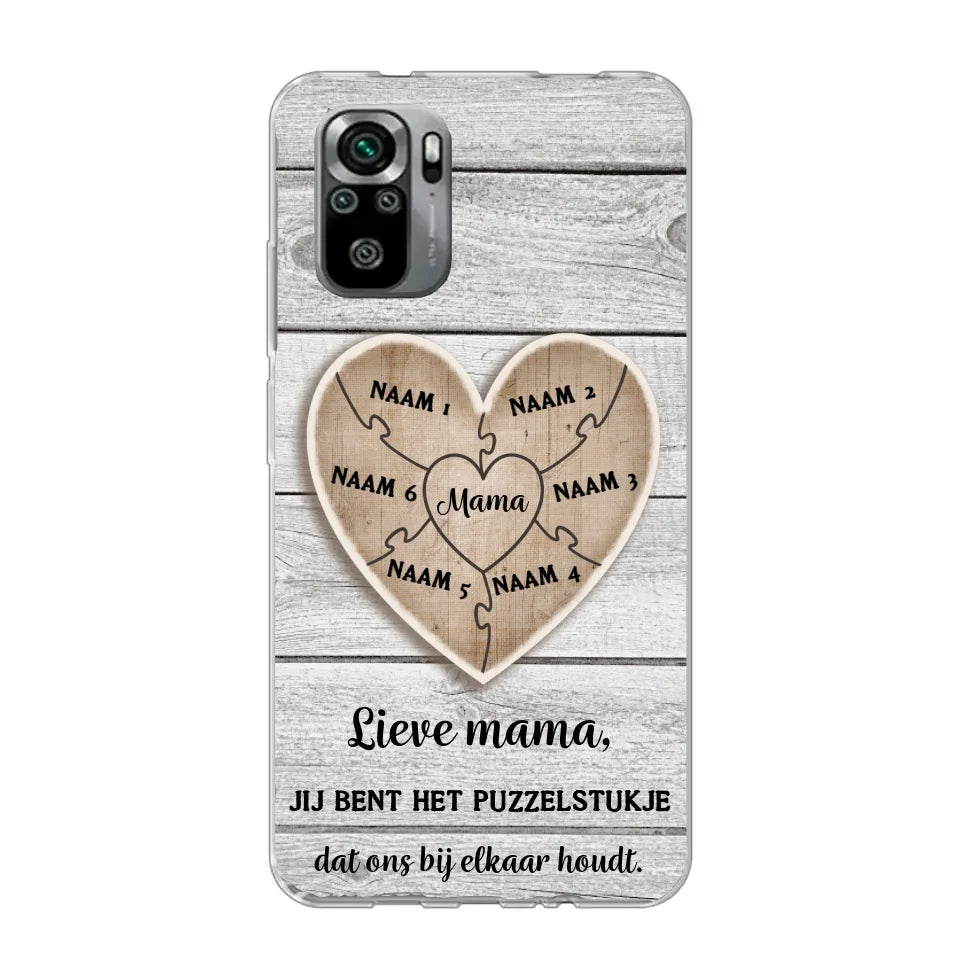 Puzzelstuk - Gepersonaliseerd telefoonhoesje