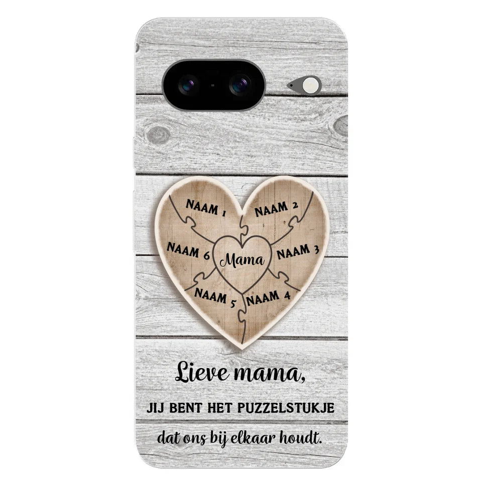Puzzelstuk - Gepersonaliseerd telefoonhoesje