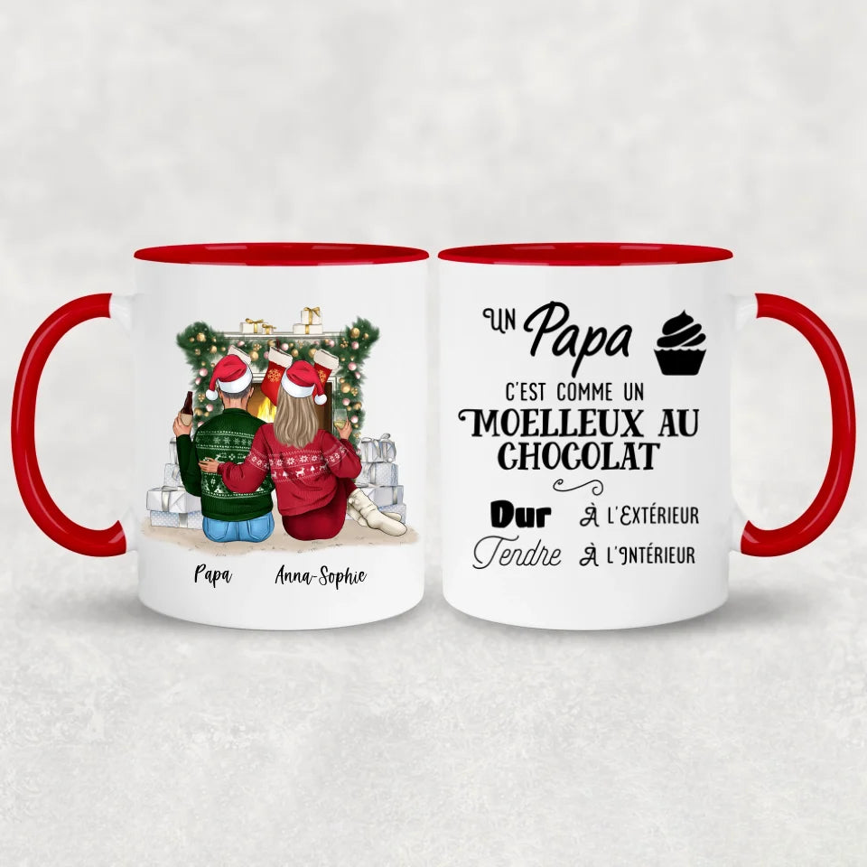 Père et fille - Mok gepersonaliseerd