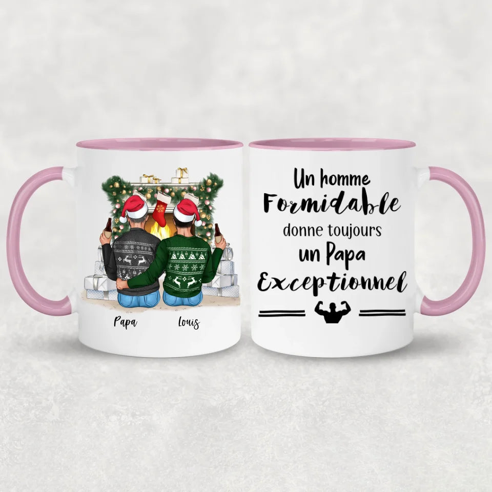 Père et fils - gepersonaliseerde mok