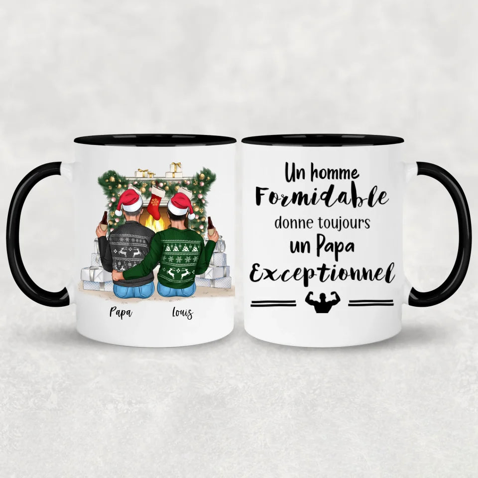 Père et fils - gepersonaliseerde mok