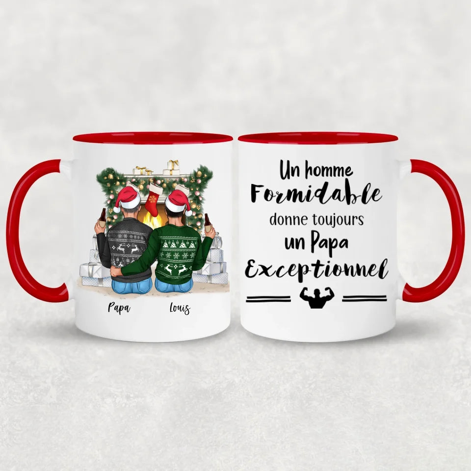 Père et fils - gepersonaliseerde mok